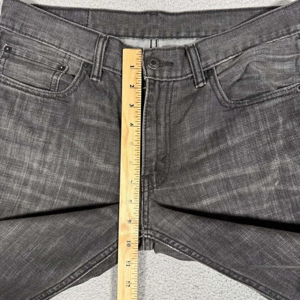 Levis Jeans Mens 33x34 Charcoal 511 Slim Fit Casual Denim Logo Preppy 5‎ Pocket